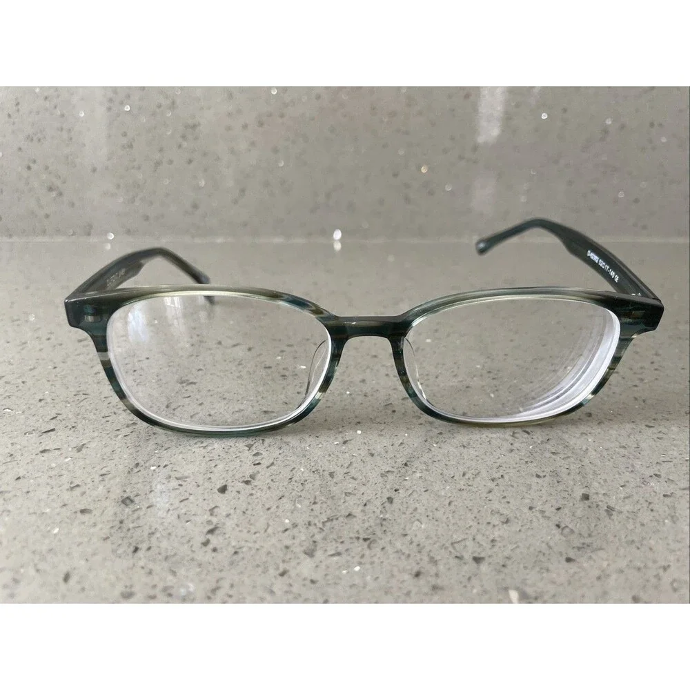 Dupont Sney eyeglasses full rim frames only blue D-62302 52-17-140 Green